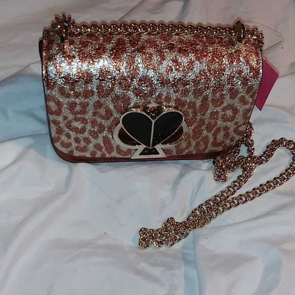Handbags - BRAND NEW Kate Spade Nicola Leopard Twistlock
